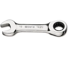Beta 142c 10 mm x 10 mm terkšlinis kombinuotas veržliaraktis, chromuotas