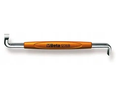 Beta kampinis plokščias atsuktukas, lenktas 0.8x4