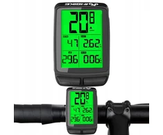 Bevielis dviračio kompiuteris spidometras atsparus vandeniui lcd bike