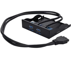 Bewinner usb 3.0 diskelių skaitytuvo priekinis skydelis, 2 x usb3.0, plug and play, nereikia maitinimo, daugiafunkcinis staliniams ir nešiojamiesiems kompiuteriams
