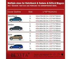 Bexita visą automobilio uždangalas Suv automobiliams, pilnas garažas, brezentas, vandeniui atsparus, apsauga nuo Uv spindulių, skirtas Suv automobiliams, ilgis (iki 510 cm)