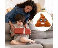 Bgnxhyb Poop pliušinis žaislas, 35 cm pliušinės kakos lėlės, mielas coca žaislas, poop pliušinė pagalvėlė, dovanos vaikams ir draugams, dovanos gimtadienio proga