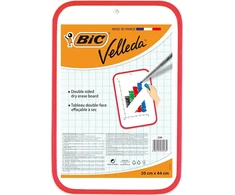 Bic Velleda dvipusė sausai trinama lenta 30x44cm
