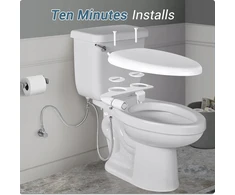 Bidet dangtis tualeto sėdynei, bidet priedas, išmanaus bidet purkštuko rinkinys Wc