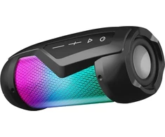 Kompiuterio kolonėlės Bigben Interactive Party atsparus vandeniui mini bluetooth garsiakalbis su šviesos efektais - juodas