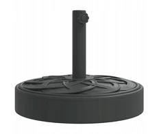 Bigbuy Garden Skėčio pagrindas 45x35 cm, juodas