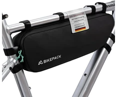 Bikepack Dviračio krepšys ant rėmo – idealus dviračio krepšys, rėmo krepšys plento ir kalnų dviračiams – viršutinio vamzdžio krepšys, puikiai tinkantis kaip krepšys dviračių žygiams / aukščiausios kokybės dviračių krepšiai (rėmo krepšys)