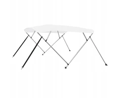 Bimini stogelis 243x196x137 cm, baltas