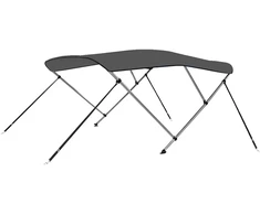 Bimini viršaus stogelis, antracito, 183x140x137cm, 3 lankai