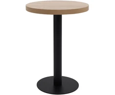 Bistro staliukas, šviesiai rudos spalvos, 60cm, MDF