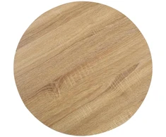 Bistro staliukas, šviesiai rudos spalvos, 60cm, MDF