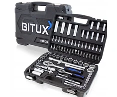 Bituxx pilnas bitų, galvučių ir įrankių rinkinys 94