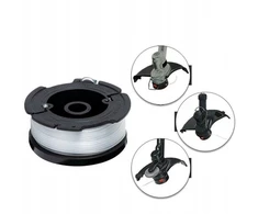 Black &amp; Decker Trimerio pjovimo valas Juodas &amp; Decker, 6 vnt. su spyruokle