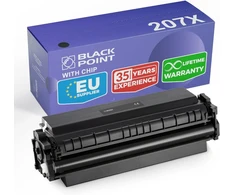Black Point Juodas point su lustu toneris, suderinamas su hp w2210x (hp 207x) su lustu - juodas - skirtas hp color laserjet pro: mfp m282nw, mfp m283fdn, mfp m283fdw, m255dw, m255nw, large