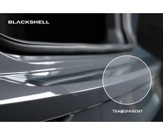 Blackshell® bagažinės slenksčio apsauginė plėvelė, tinkama Kia Sportage | Typ Ql | Bj. 2018-2021 (facelift) skaidri - puikiai tinkanti buferio apsauga, įskaitant plėvelės rinkinį