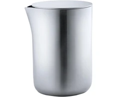 Blomus Basic 63620 pieno ąsotis su nerūdijančio plieno dangteliu + 63621 cukrinė su nerūdijančio plieno dangteliu Basic