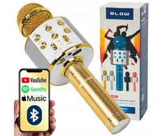 Blow Belaidis mikrofonas garsiakalbis bluetooth karaoke vaikams dovanai hq
