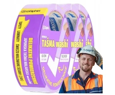 Blue Dolphin Dažymo juosta Washi Mėlyna Dolphin jautriems paviršiams 29mmx25m 3vnt