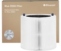 Blueair pakaitinis filtras oro valytuvui Mėlyna Pure 3350i Max; originalus pakaitinis filtras Mėlyna Pure F3max optimaliam oro valytuvo veikimui, tinkamas oro valytuvui Mėlyna Pure 3350i Max