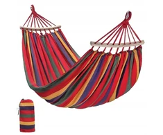 Bluegarden hamakas su skersiniu 90 cm, sodo, medžiaginis, tvirtas, 200 kg