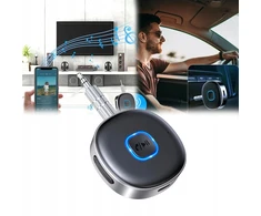 Automagnetola Bluetooth 5.0 automobilinis adapteris su Hi-fi garsu, dvigubu ryšiu ir 16 val. atkūrimu