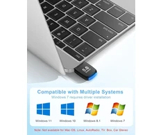Bluetooth 5.4 Usb adapteris Pc, nešiojamam kompiuteriui, Edr