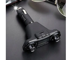 Automagnetola Bluetooth Fm transmiteris įkroviklis 2x Usb 2.1a Sd