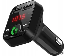 Automagnetola Bluetooth Fm Transmiteris Įkroviklis 2xusb Mp3 Sd Lcd