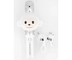Bluetooth mikrofonas su karaoke garsiakalbiu vaikams Maxlife Animal Karaoke