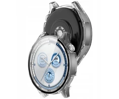 Blun Bizon dėklas su ekrano apsauga, skirtas Huawei Watch Gt 5 46 mm, stiklas