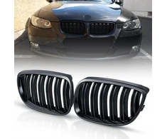 Bmw E92 E93 Priešliftinis 2006-2009 M3 stiliaus juodas blizgus grotelių inkstas buferio