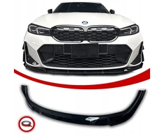 Bmw G20 G21 priekinis spoileris Lci Polift 22+ juodas blizgus