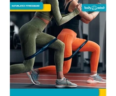 Body &amp; Mind® Fitneso juostos 5 vnt. 5 lygių atsparumo