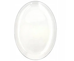 Bogucice Base Platin ovalus padėklas 36 cm