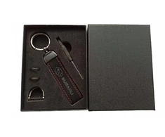 Boker Subaru raktų pakabukas alcantara oda dovana + dėžutė