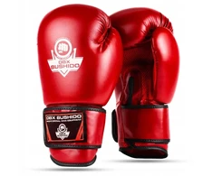 Bokso pirštinės turnyrinės raudonos | Boksas muay thai dbx bushido 10 oz
