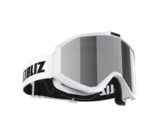Bollé Slidinėjimo akiniai Bliz Liner, balti su juodu logotipu / rožiniai ir sidabriniai veidrodiniai, Os