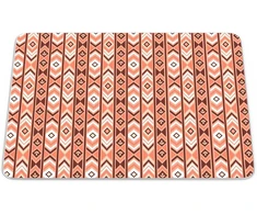 Automagnetola Bonamaison stačiakampis pop art stiliaus skaitmeniniu būdu atspausdintas pelės kilimėlis su neslystančiu pagrindu, skirtas biurui ir namams, dydis: 22x18 cm