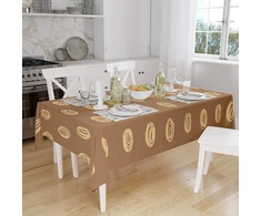 Bonamaison virtuvės dekoratyvinė staltiesė rudos spalvos tonai 140 x 160 cm - sukurta ir pagaminta Turkijoje