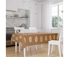 Bonamaison virtuvės dekoratyvinė staltiesė rudos spalvos tonai 140 x 160 cm - sukurta ir pagaminta Turkijoje