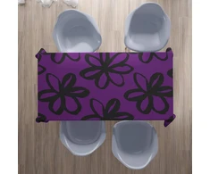 Bonamaison virtuvės dekoratyvinė staltiesė violetinė juoda 140 x 200 cm - sukurta ir pagaminta Turkijoje