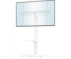 TV staliukas Bontec Tv stovas 30-70 colių led oled lcd reguliuojamas stiklas 40kg vesa 600x400