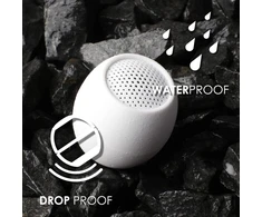 Kompiuterio kolonėlės Boompods Zero Bluetooth garsiakalbis, galingas vandeniui atsparus mini garsiakalbis su dvigubo susiejimo galimybe ir belaidžiu mikrofonu su dideliu garsu