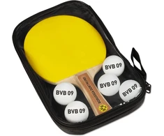 Borussia Dortmund Bvb 09 stalo teniso rinkinys (stalo teniso raketė ir kamuoliukai)