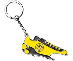 Borussia Dortmund Bvb raktų pakabukas su pirkinių žetonu ir atidarytuvu
