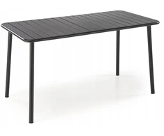 Bosch Stalas svetainei, virtuvei, valgomajam, terasai 140x70 metalinis plieno juodas Bosco