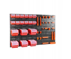 Botle Organizator sieninis 120x80cm su 18 dėžučių