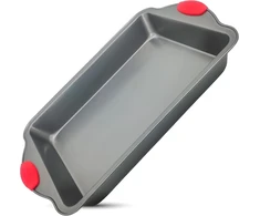 Boxiki Kitchen Premium stačiakampė anglinio plieno torto forma 9 x 13 cm, patvari kepimo forma orkaitės skanėstams ir lakštiniams pyragams, netoksiška, be Ptfe ir Pfoa