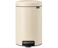 Brabantia Newicon pedalinis kibiras, 12 l, Soft rusvai gelsvas