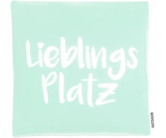Brandsseller lauko pagalvėlės užvalkalas 45 x 45 cm sodo pagalvėlės užvalkalas Favourite Place su užtrauktuku, atsparus vandeniui ir purvui - mėtų spalvos